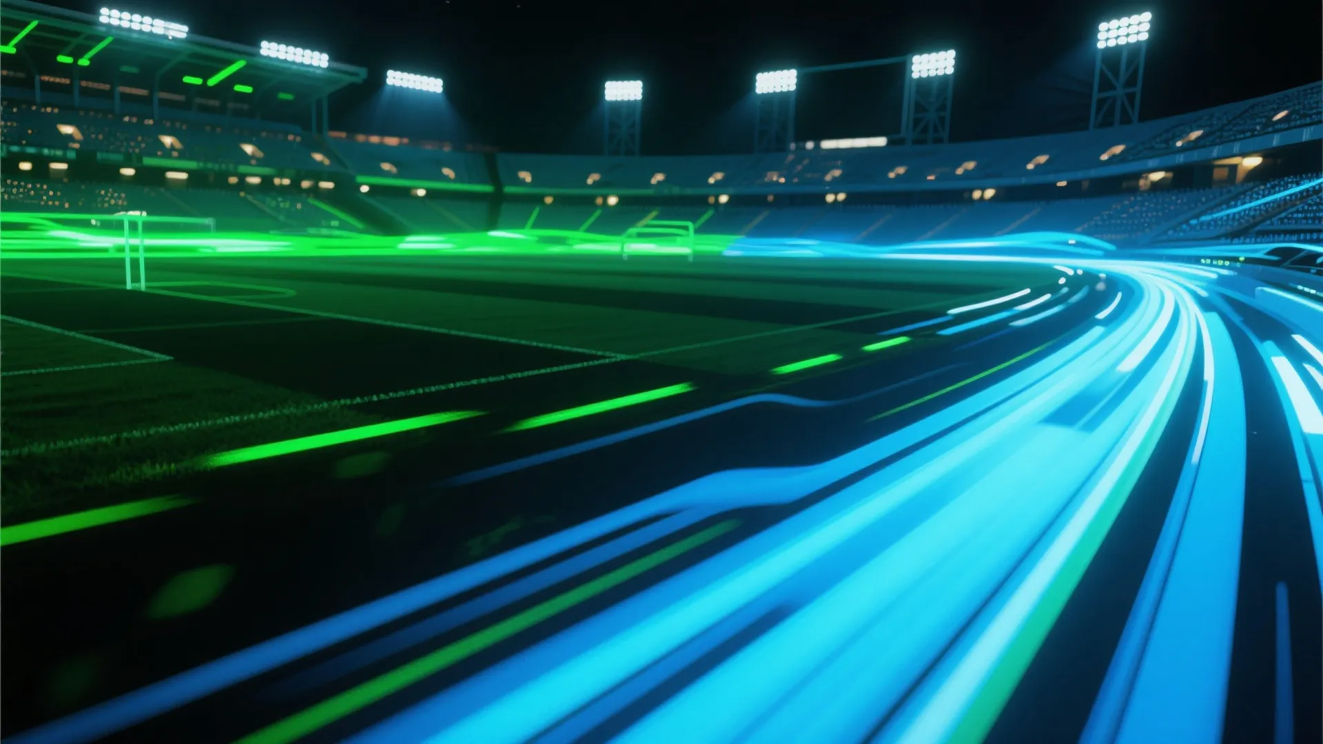 Stadium Lights Background